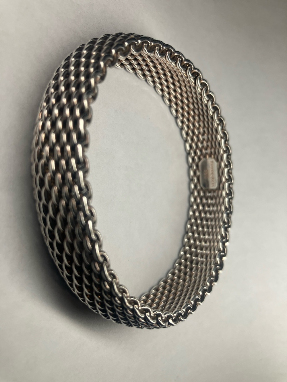 Tiffany & Co. Silver Mesh Link Bracelet